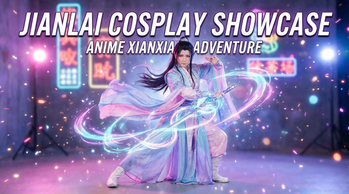 玩物社区视频演示 - 玩物社区动漫视频：仙侠Cosplay视频演示 专业服装道具视